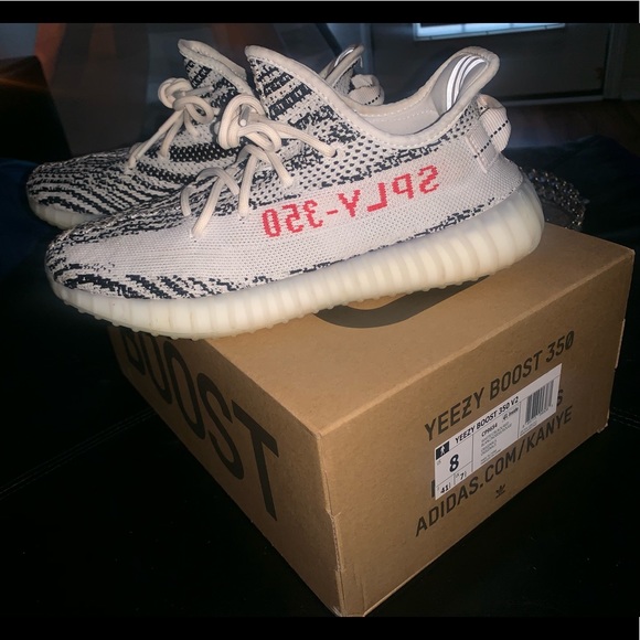 yeezy boost 350 v2 zebra size 8